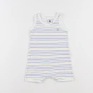 Petit Bateau - pyjama coton bleu, jaune - 12 mois
