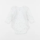 Vertbaudet - body blanc - 1 mois