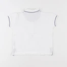 Acanthe - polo blanc - 12 mois
