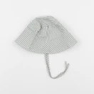 H&M - chapeau vert, blanc - 18/24 mois