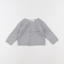 Cyrillus - gilet gris - 12 mois