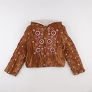 Louise Misha - veste doublé marron - 10 ans