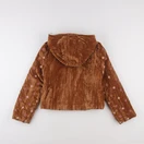 Louise Misha - veste doublé marron - 10 ans