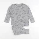 La Redoute - pyjama coton gris - 5 ans