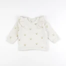 Boutchou - sweat beige, or - 36 mois
