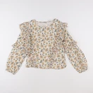 Louise Misha - blouse beige, vert - 10 ans