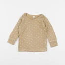 Quincy Mae - tee-shirt beige - 3/6 mois