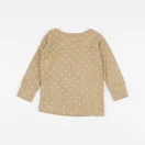 Quincy Mae - tee-shirt beige - 3/6 mois