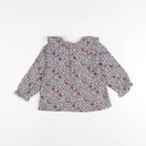 Boutchou - blouse bleu - 18 mois