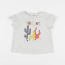 Tape à l'oeil - tee-shirt gris - 6 mois