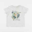 Tape à l'oeil - tee-shirt gris - 6 mois