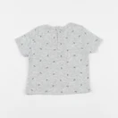 Petit Bateau - tee-shirt gris - 6 mois