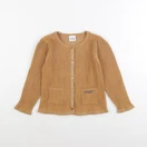 Tape à l'oeil - gilet marron, or - 4 ans
