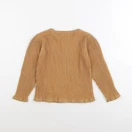 Tape à l'oeil - gilet marron, or - 4 ans