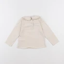 Vertbaudet - tee-shirt beige - 2 ans