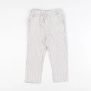Vertbaudet - pantalon blanc - 3 ans