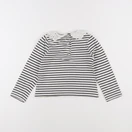 Vertbaudet - tee-shirt beige, bleu - 3 ans