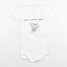 Petit Bateau - body blanc - 18 mois