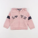 Vertbaudet - sweat rose - 3 ans