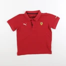 Puma - polo rouge - 6 ans