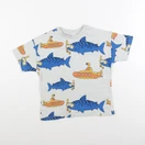 Zara - tee-shirt bleu - 3/4 ans
