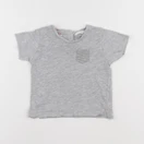 Mango - tee-shirt gris - 12/18 mois
