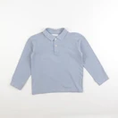 Zara - polo bleu - 6/7 ans