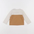 Vertbaudet - tee-shirt beige - 18 mois