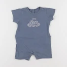 Vertbaudet - pyjama coton bleu - 18 mois