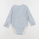 Marks & Spencer  - body tee-shirt beige, bleu - 3 ans