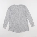 H&M - gilet gris - 10/12 ans