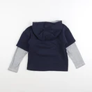 Vertbaudet - sweat bleu - 6 ans