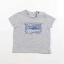 IKKS - tee-shirt gris - 12 mois