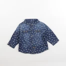 Vertbaudet - chemise bleu - 6 mois