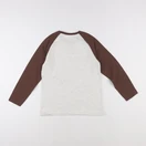 Vertbaudet - tee-shirt marron, gris - 10 ans