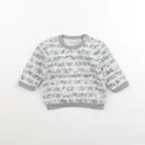 IKKS - sweat gris - 6 mois