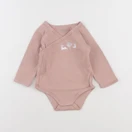 Vertbaudet - body rose - 12 mois