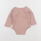 Vertbaudet - body rose - 12 mois
