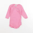 Petit Bateau - body rose - 6 mois