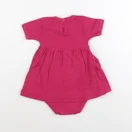 Petit Bateau - body robe rose - 6 mois