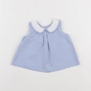 Jacadi - blouse bleu - 6 mois