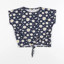 Vertbaudet - tee-shirt bleu, jaune - 5 ans
