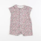 Vertbaudet - combinaison rose, vert - 9 mois