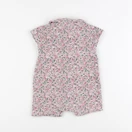 Vertbaudet - combinaison rose, vert - 9 mois