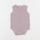 Vertbaudet - body rouge - 6 mois