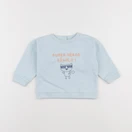 Vertbaudet - sweat bleu - 9 mois