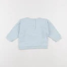 Vertbaudet - sweat bleu - 9 mois
