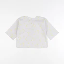 Monoprix - blouse blanc, jaune - 12/18 mois