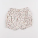 Vertbaudet - short rose, blanc - 18 mois