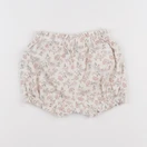 Vertbaudet - short rose, blanc - 18 mois